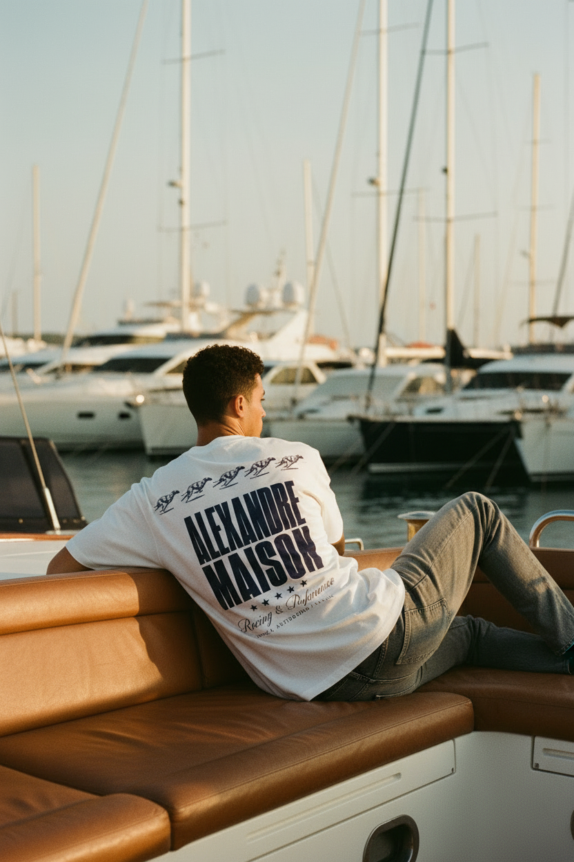 Alexandre Maison Greyhound Sporting Tee