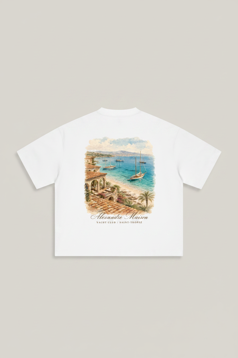 Alexandre,Maison,St,Tropez,Tee,Boxy
